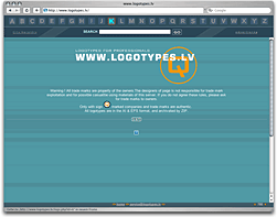 Browser-Screenshot - www.logotypes.lv