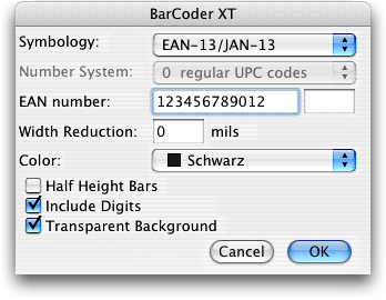 Screenshot - BarCoderXT
