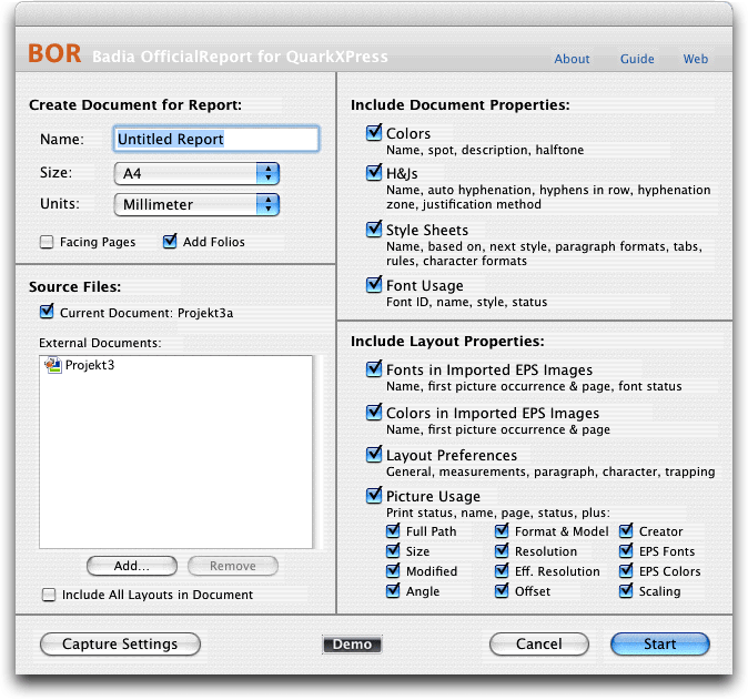 Screenshot – OfficialReport