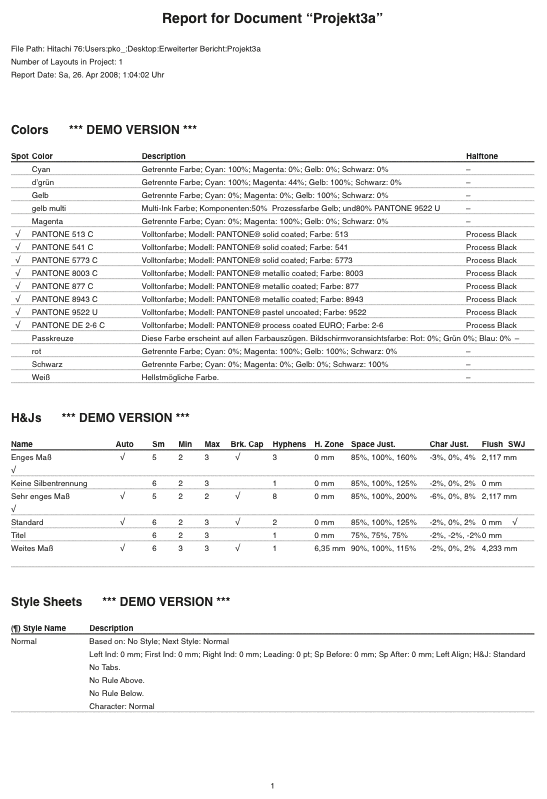 Screenshot – OfficialReport