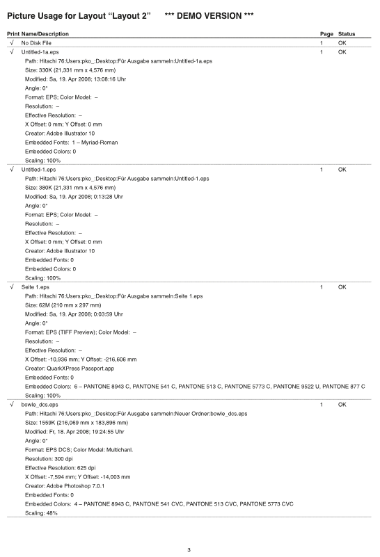Screenshot – OfficialReport