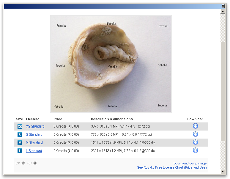 Screenshot - Fotolia XT