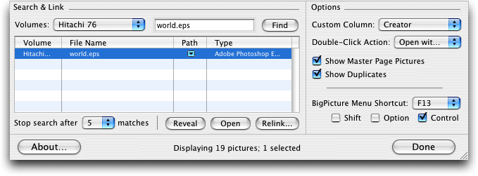 Screenshot – Big Picture