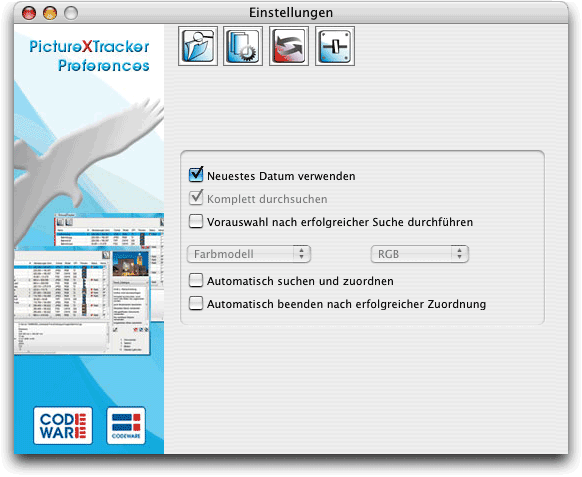 Screenshot - PictureXTracker
