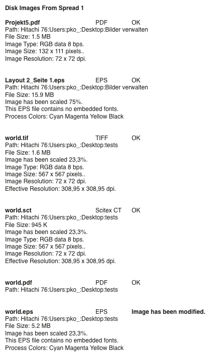 Screenshot – XPert ImageInfo