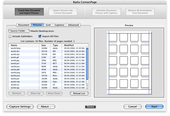 Screenshot – ContactPage