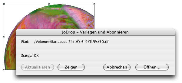 Screenshot – JoDrop