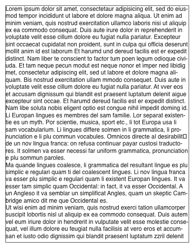 Screenshot – Lorem ipsum