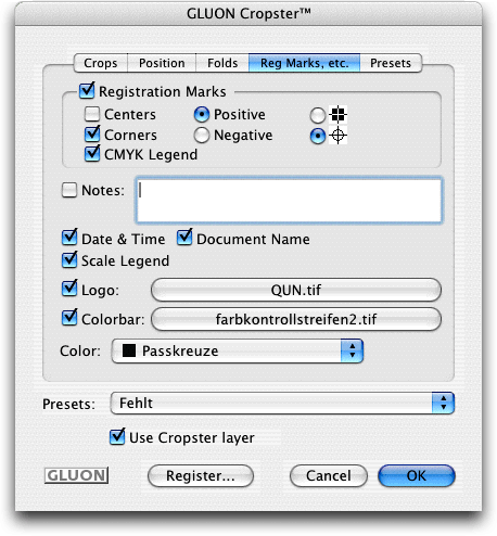 Screenshot – Cropster