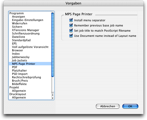 Screenshot – PagePrinter