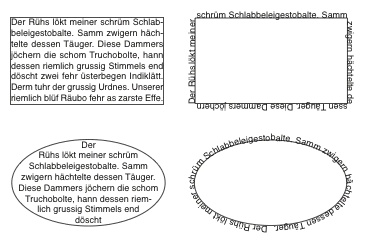 Screenshot – QXP Rahmenformen