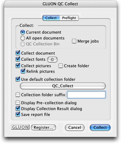 Screenshot – QC Collect