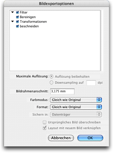 Screenshot – QXP sammeln