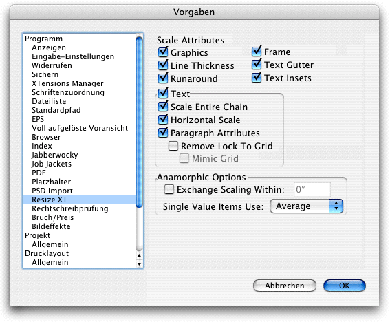 Screenshot – Resize XT
