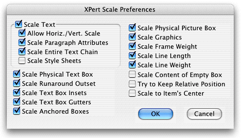 Screenshot – XPert Scale