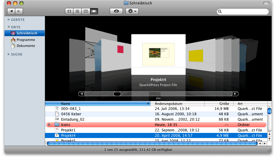 Screenshot - Quick Look Filter