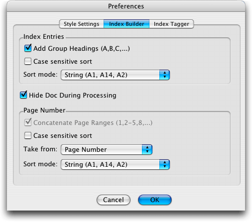 Screenshot - Index Builder