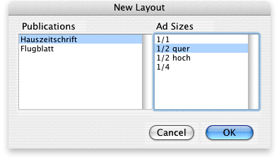 Screenshot – New Layout