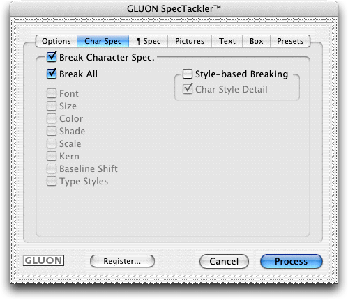 Screenshot – SpecTackler