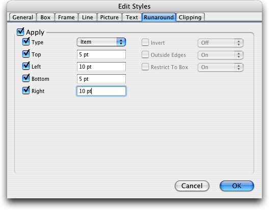 Screenshot – XPert ItemStyles