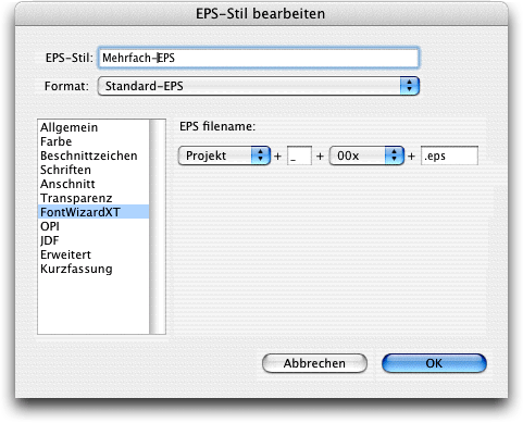 Screenshot – FontWizard