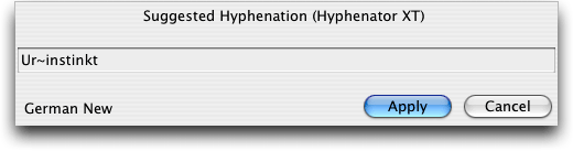 Screenshot - HyphenatorXT