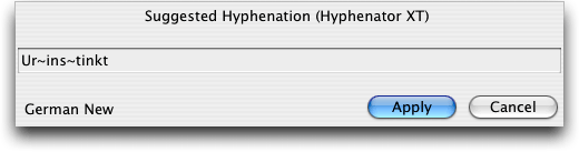 Screenshot - HyphenatorXT