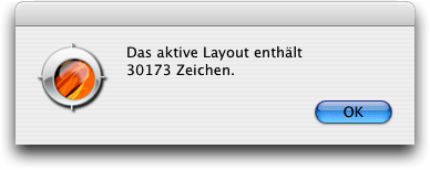 Screenshot – ZeichenTotal