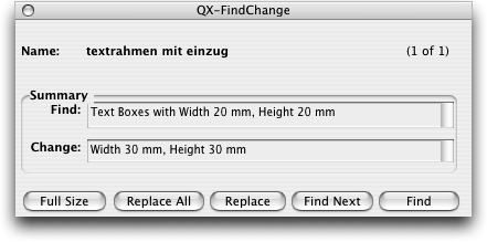 Screenshot – QX-FindChange