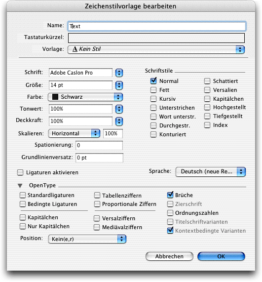 Screenshot – Suchen und Erstetzen