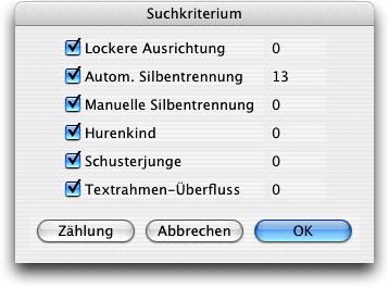 Screenshot – Suchen und Erstetzen