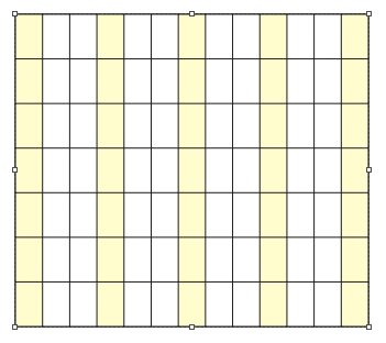 Screenshot – Row or Column Color