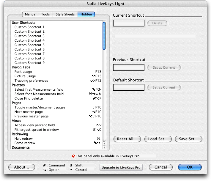 Screenshot – LiveKeys