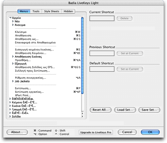 Screenshot – LiveKeys