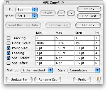 Screenshot – CopyFit