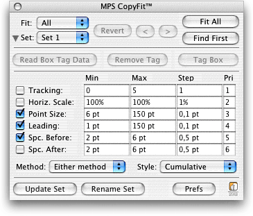 Screenshot – CopyFit