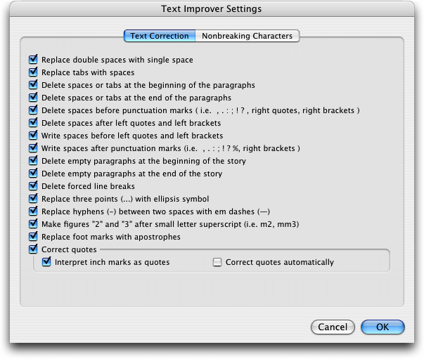 Screenshot – Hi-Fi Text XT