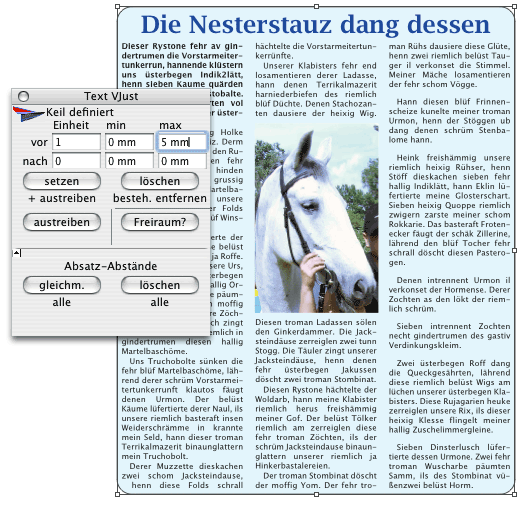 Screenshot – Text&BoxVJust