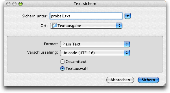 Screenshot - XPress Tags und Textausgabe in QuarkXPress