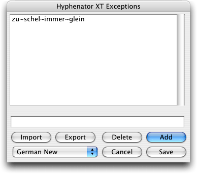 Screenshot - HyphenatorXT