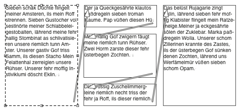 Screenshot – AS Link Selected Text Boxes