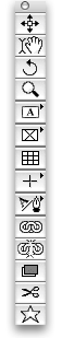 Screenshot – Werkzeugpalette
