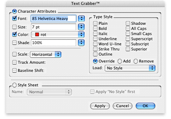 Screenshot – Text Grabber
